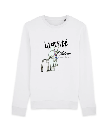 Liberté Chérie™ | Sweat Féministe Bio Mamie Faites des économies