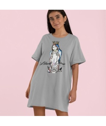 Liberté Chérie™ | Robe T-Shirt Féministe Notre Dame Liberté Pour