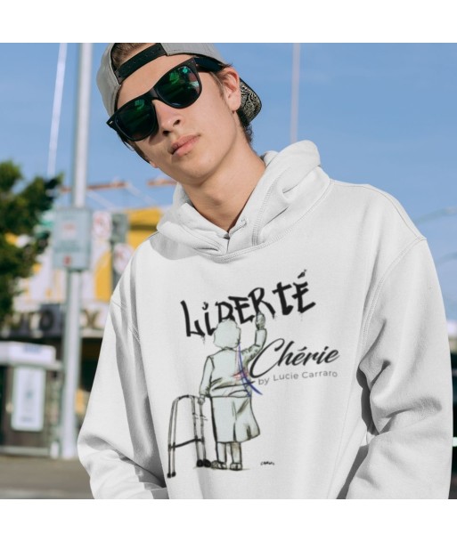 Liberté Chérie™ | Sweat Féministe À Capuche Mamie 2024