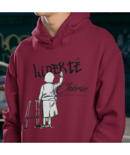 Liberté Chérie™ | Sweat Féministe À Capuche Mamie Comment ça marche