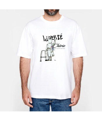 Liberté Chérie™ | T-Shirt Féministe Oversize Mamie pas cher