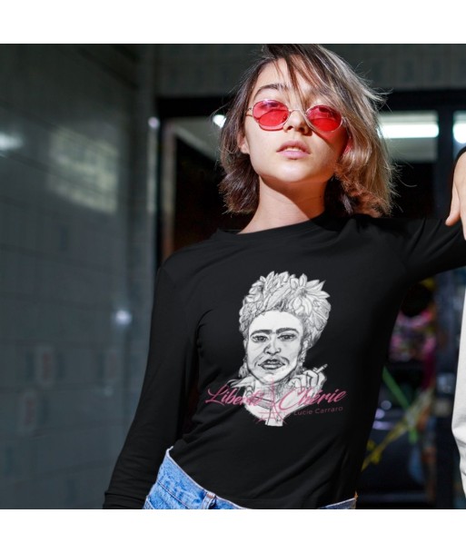 Liberté Chérie™ | T-Shirt Féministe Manches Longues Frida suggérées chez