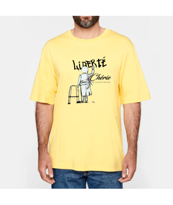 Liberté Chérie™ | T-Shirt Féministe Oversize Mamie pas cher