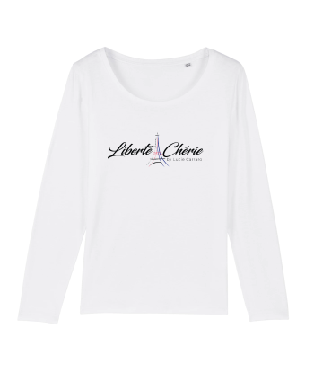 Liberté Chérie™ | T-Shirt Féministe Manches Longues Liberté Chérie pas cher 