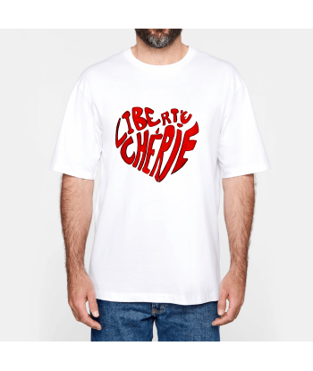 Liberté Chérie™ | T-Shirt Féministe Oversize Mon Coeur du meilleur 