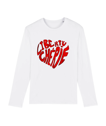 Liberté Chérie™ | T-Shirt Féministe Manches Longues Mon Coeur Les magasins à Paris