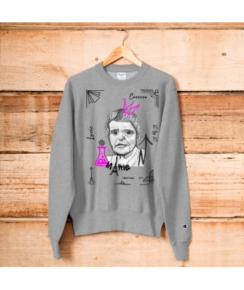 Liberté Chérie™ | Sweat Féministe Champion® Marie Curie Queen pas cher 