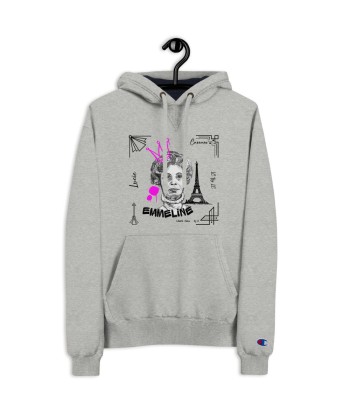 Liberté Chérie™ | Sweat à Capuche Féministe Champion® Emmeline Queen français