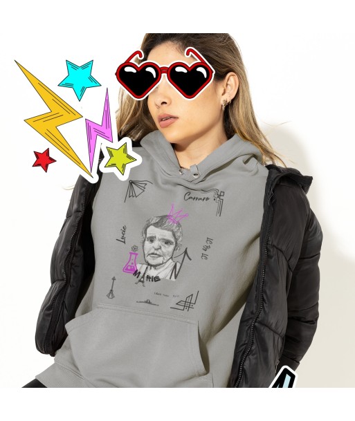 Liberté Chérie™ | Sweat à Capuche Féministe Champion® Marie Queen Le MVP de beaucoup