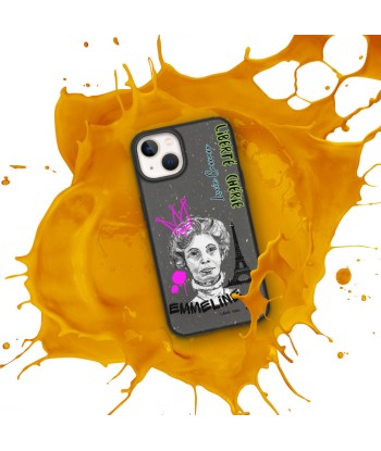 Liberté Chérie™ | Coque de Téléphone Pop Art Féministe Biodégradable Emmeline Queen en ligne