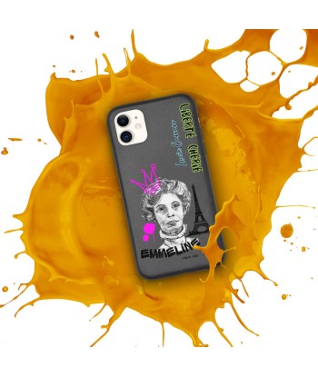 Liberté Chérie™ | Coque de Téléphone Pop Art Féministe Biodégradable Emmeline Queen en ligne