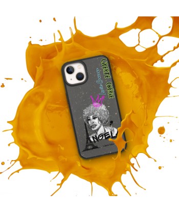 Liberté Chérie™ | Coque de Téléphone Pop Art Féministe Biodégradable Angela Queen ou a consommer sur place