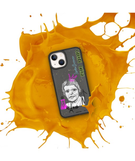 Liberté Chérie™ | Coque de Téléphone Pop Art Féministe Biodégradable Marie Queen livraison gratuite