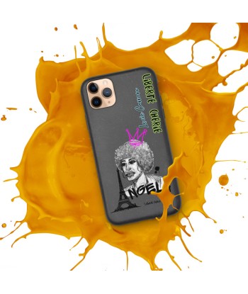 Liberté Chérie™ | Coque de Téléphone Pop Art Féministe Biodégradable Angela Queen ou a consommer sur place