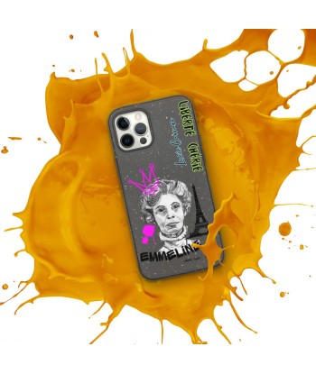 Liberté Chérie™ | Coque de Téléphone Pop Art Féministe Biodégradable Emmeline Queen en ligne