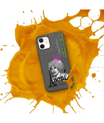 Liberté Chérie™ | Coque de Téléphone Pop Art Féministe Biodégradable Angela Queen ou a consommer sur place