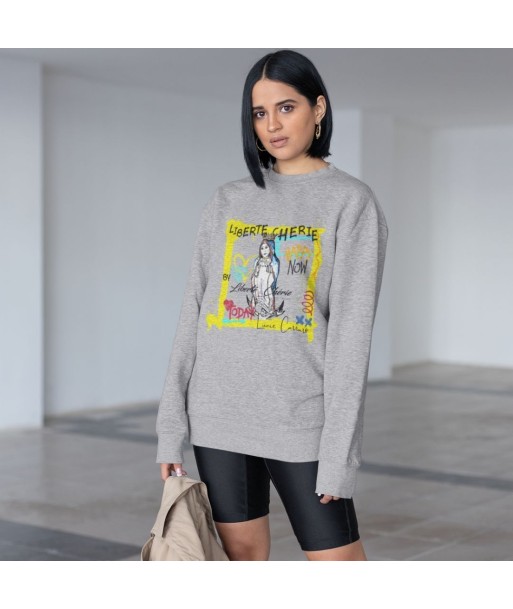 Liberté Chérie™ | Sweat Féministe Bio Marie Pop Par le système avancé 