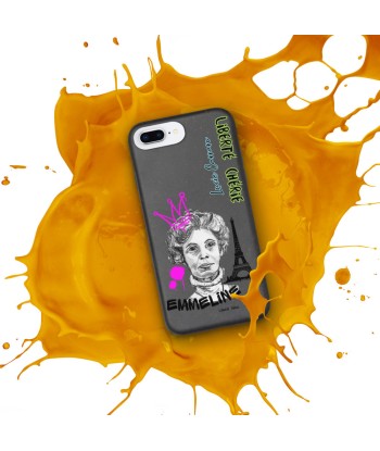 Liberté Chérie™ | Coque de Téléphone Pop Art Féministe Biodégradable Emmeline Queen en ligne