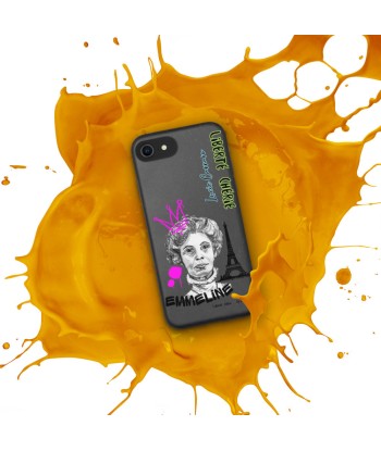 Liberté Chérie™ | Coque de Téléphone Pop Art Féministe Biodégradable Emmeline Queen en ligne