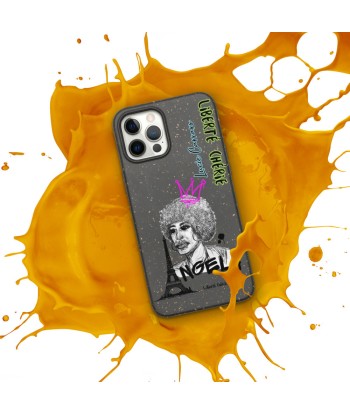 Liberté Chérie™ | Coque de Téléphone Pop Art Féministe Biodégradable Angela Queen ou a consommer sur place