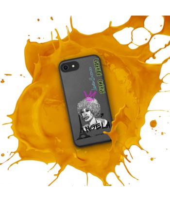 Liberté Chérie™ | Coque de Téléphone Pop Art Féministe Biodégradable Angela Queen ou a consommer sur place