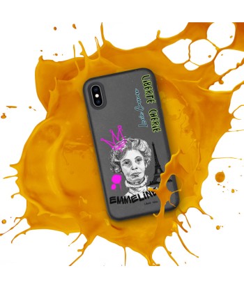 Liberté Chérie™ | Coque de Téléphone Pop Art Féministe Biodégradable Emmeline Queen en ligne