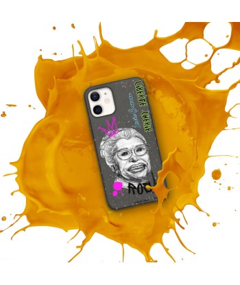 Liberté Chérie™ | Coque de Téléphone Pop Art Féministe Biodégradable Rosa Queen vente chaude votre 