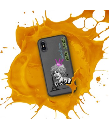 Liberté Chérie™ | Coque de Téléphone Pop Art Féministe Biodégradable Angela Queen ou a consommer sur place