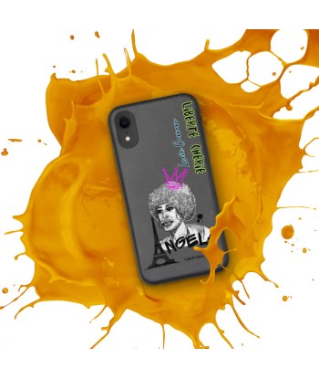 Liberté Chérie™ | Coque de Téléphone Pop Art Féministe Biodégradable Angela Queen ou a consommer sur place