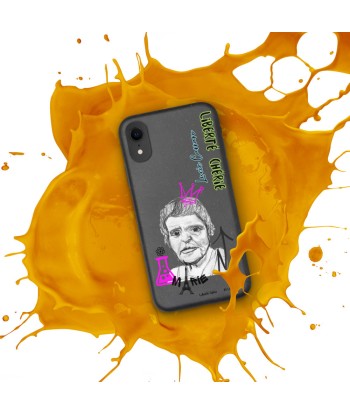 Liberté Chérie™ | Coque de Téléphone Pop Art Féministe Biodégradable Marie Queen livraison gratuite