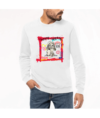 Liberté Chérie™ | Sweat Féministe Bio Homme Fuck Tag est présent 