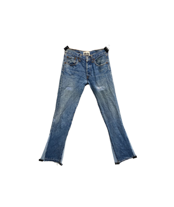 Jean CLUB D'ART SAUVAGE Levi's bleu clair flared france