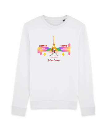 Liberté Chérie™ | Sweat Féministe Bio WW Yoga pas cher chine