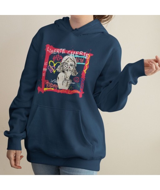 Liberté Chérie™ | Sweat Féministe À Capuche Fuck Tag sur le site 