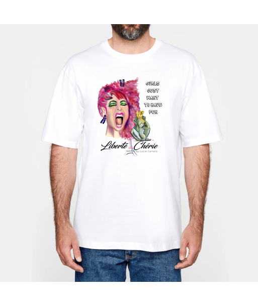 Liberté Chérie™ | T-shirt Féministe Oversize Cyndi Découvrez la collection