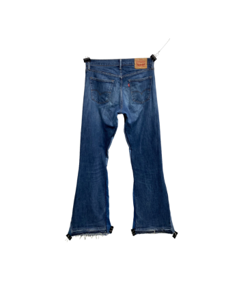 Jean CLUB D'ART SAUVAGE Levi's bleu flared pas cher chine