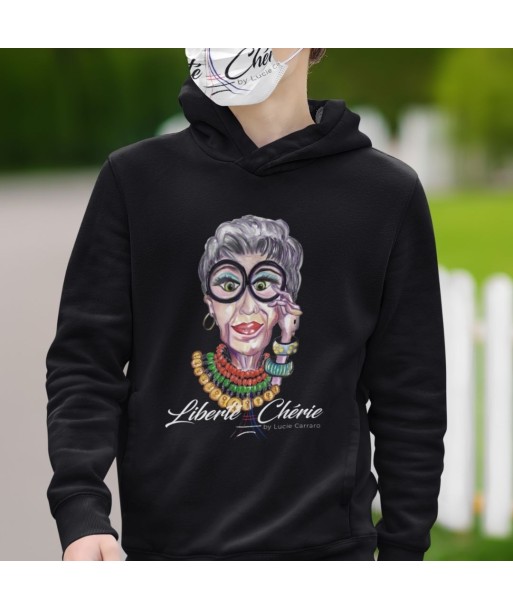 Liberté Chérie™ | Sweat Féministe À Capuche Iris le des métaux précieux