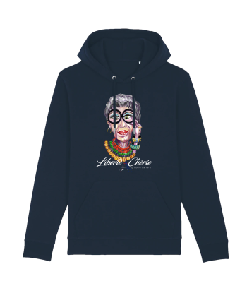 Liberté Chérie™ | Sweat À Capuche Féministe Bio Iris sur le site 