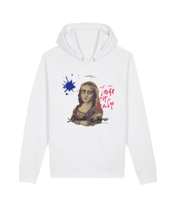 Liberté Chérie™ | Sweat À Capuche Féministe Mona Lisa Amélioration de cerveau avec