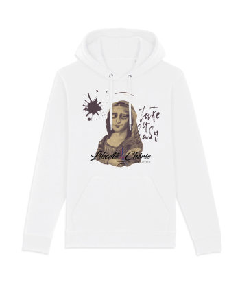 Liberté Chérie™ | Sweat À Capuche Féministe Bio Mona Lisa la livraison gratuite