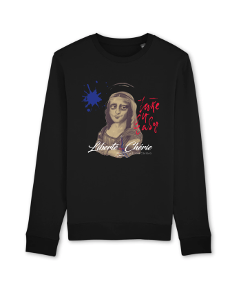 Liberté Chérie™ | Sweat Féministe Bio Mona Lisa solde