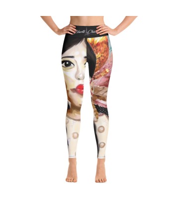 Liberté Chérie™ | Legging Yoga Féministe Sacheen Littlefeather Noir est présent 