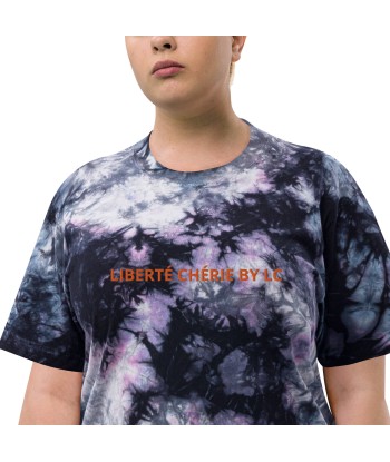 Liberté Chérie™ | T-Shirt Féministe Tie and Dye Oversize pas cheres