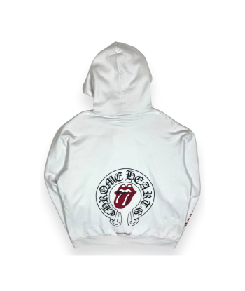 Chrome Hearts Rolling Stones White Hoodie plus qu'un jeu 