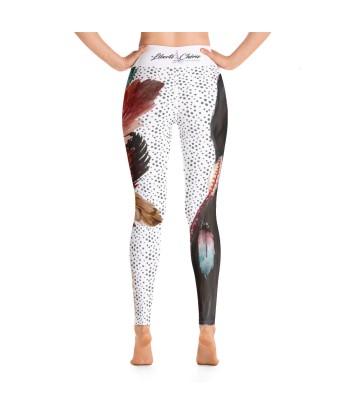 Liberté Chérie™ | Legging Yoga Féministe Sacheen Littlefeather Blanc prix