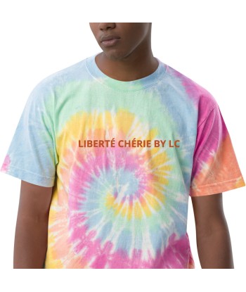 Liberté Chérie™ | T-Shirt Féministe Tie and Dye Oversize pas cheres