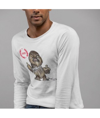 Liberté Chérie™ | T-Shirt Féministe Manches Longues Chewbacca est présent 