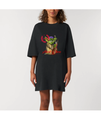 Liberté Chérie™ | Robe T-Shirt Féministe Yoda s'inspire de l'anatomie humaine