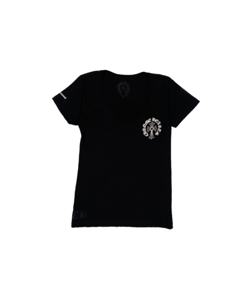 Chrome Hearts Wmns Black Tonal Logo Tee plus qu'un jeu 