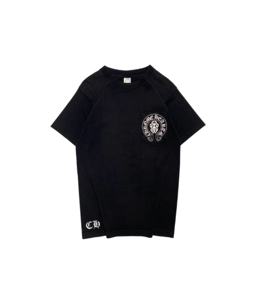 Chrome Hearts Black USA Dagger Logo Tee Livraison rapide